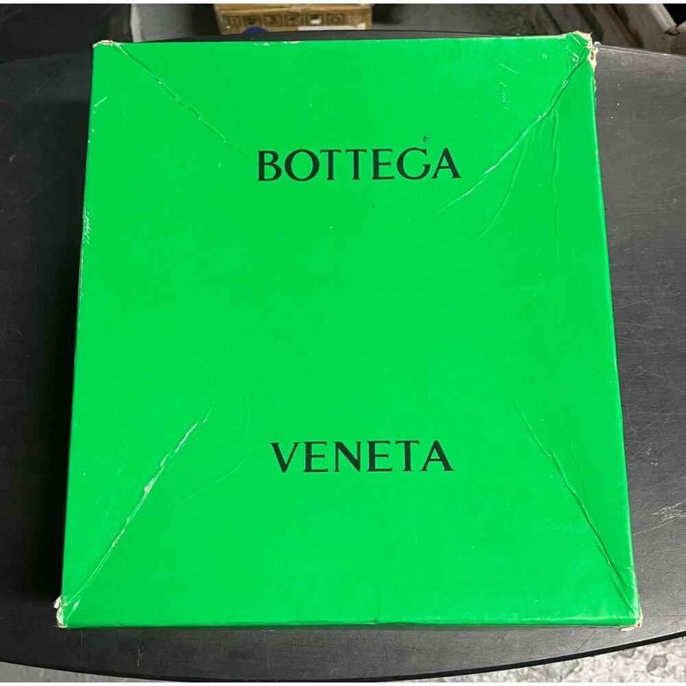 Bottega Veneta Tire Chelsea Boot in Black & Tangerine with Box EU 38/US 8 - Picture 15 of 16